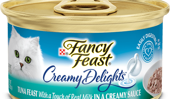 Fancy Feast Creamy Delights Tuna Feast A Touch Of Real Milk In A Creamy Sauce